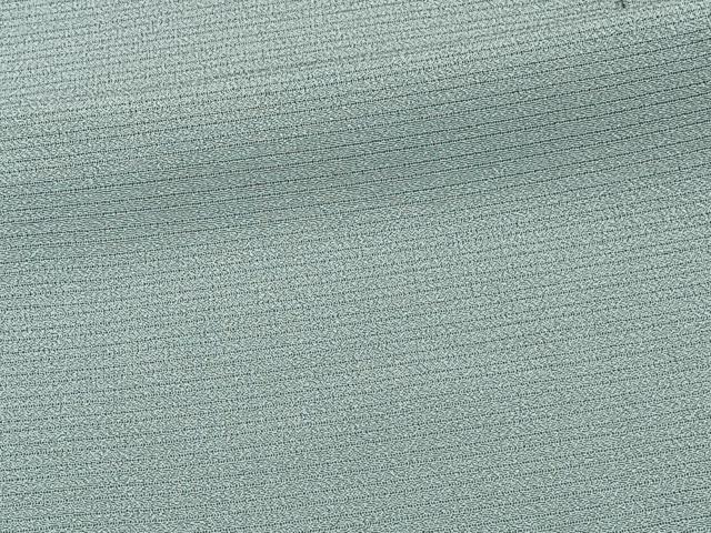 長閑やかさ屋御召しもの＊夏物 色無地 絽 ちりめん 千草色 正絹 珠玉 CABG7163xi