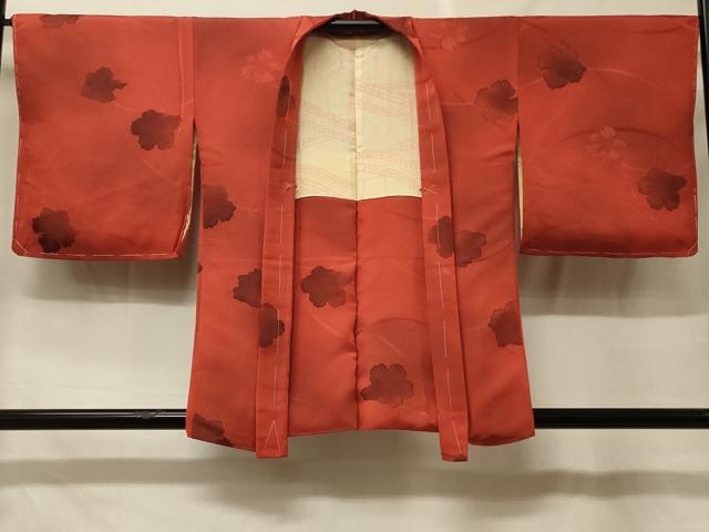 平和屋着物#羽織 地紋起こし 草花文 正絹 逸品 未使用 CABF8969in|平和屋