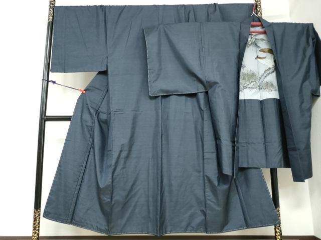 長閑やかさ屋御召しもの●成人男性 発祥地大島紬 合奏団 長羽織 普遍化文様 さが美取りまわし キングサイズ 正絹 珠玉 未当て嵌める DABC2500ud