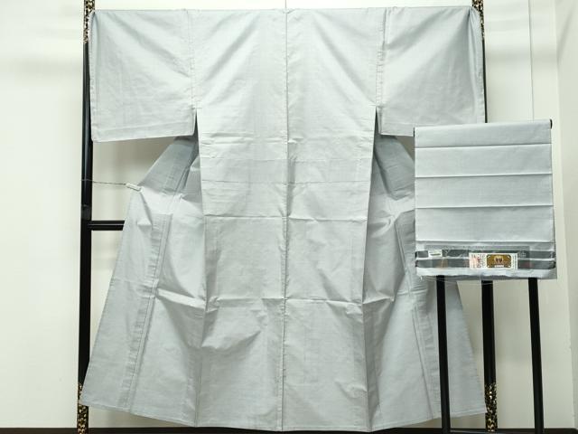 長閑やかさ屋中央局▽より良い 成人男性 発祥地大島紬 白大島 単衣 キングサイズ 十の字 徳田幸夫作 やまと誂製 証紙付き添い人 珠玉 未当てはめる CZAA4255s5
