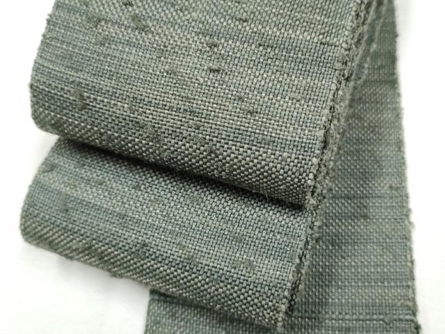 平和屋着物●男性 角帯 紬地 霞文 正絹 逸品 CABF8431hy|平和屋