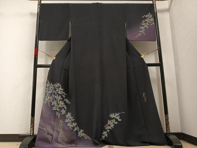 楽天市場】平和屋着物○螺鈿工芸作家 佐野正喜 訪問着 更紗葡萄人物花