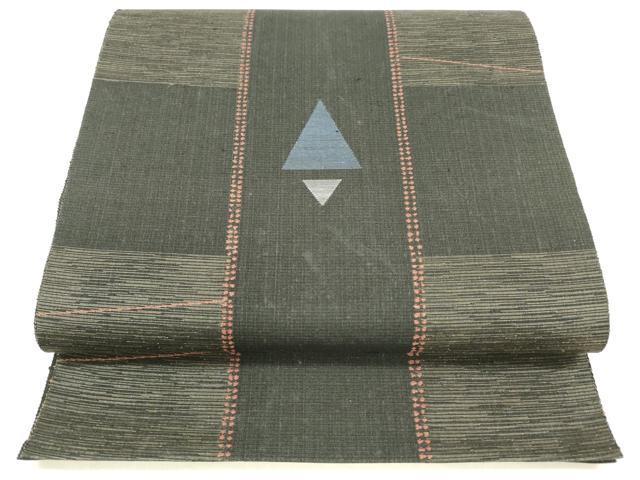 平和屋着物＊夏物 八寸名古屋帯 幾何学間道 正絹 逸品 DABB3219cm｜平和屋 10,042円