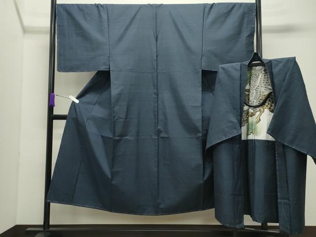 長閑やかさ屋御召しもの●成人男性 発祥地大島紬 合奏団 100亀甲 総端っこ 正絹 珠玉 未当てはめる CABD9023gh