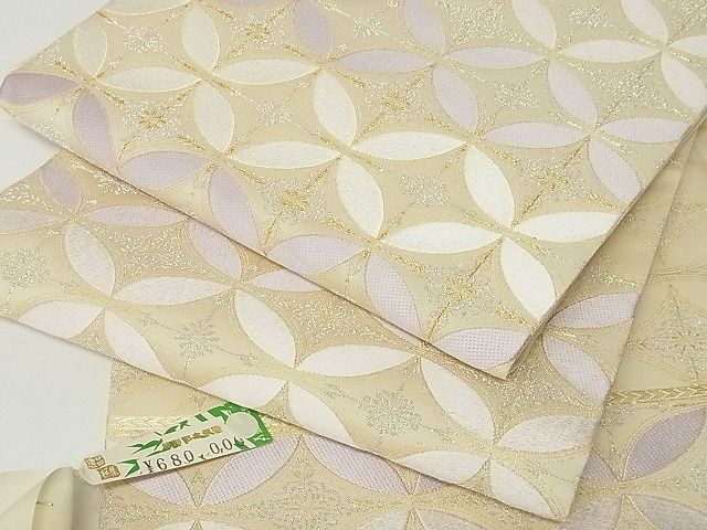 楽天市場】平和屋着物□西陣 川島織物 六通柄 本袋帯 蜀江花文 銀糸  