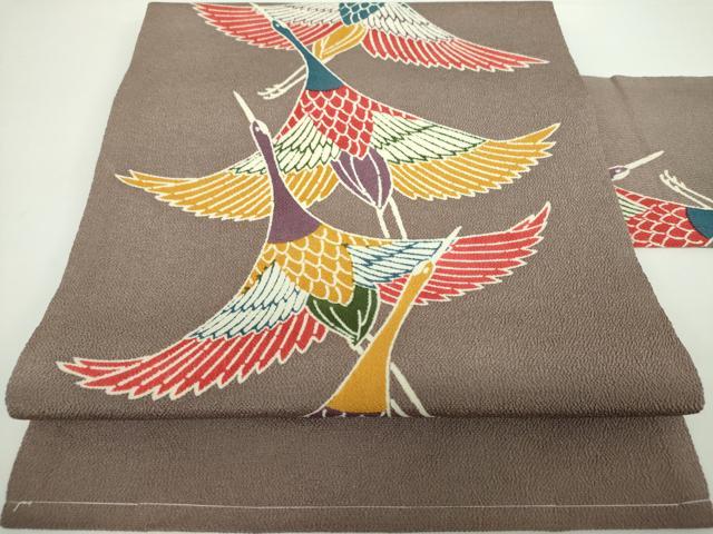 楽天市場】平和屋着物○京都手描友禅 中嶋剛司 蝋彩染 九寸名古屋帯