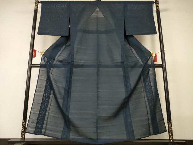 長閑やかさ屋御召しもの＊夏物 色無地 変わり絽 褐返色 正絹 珠玉 AABJ2520jd