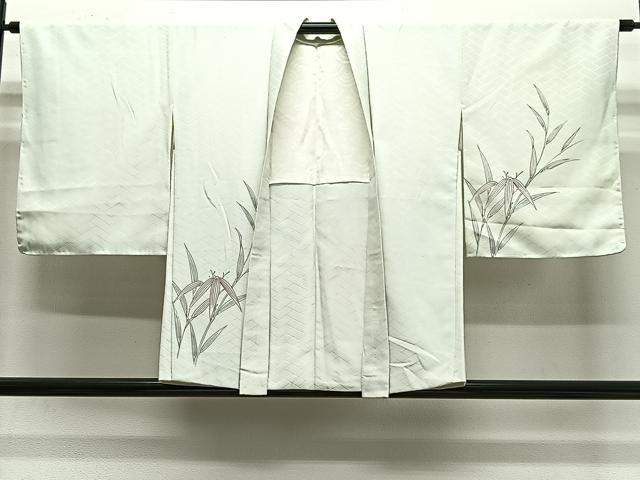 平和屋着物＃羽織　刺繍　笹竹文　正絹　逸品　未使用　CABG3627ua｜平和屋 9,750円