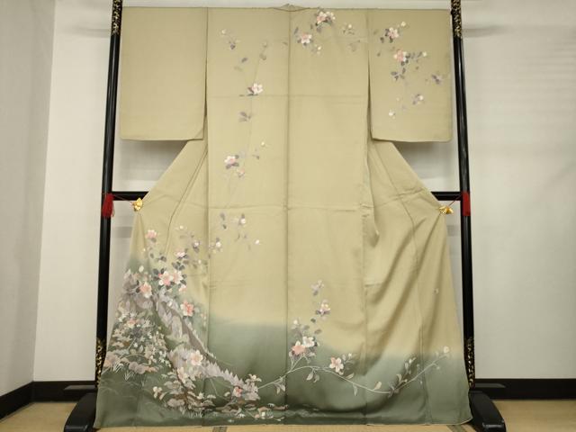 楽天市場】平和屋1□極上 高級染元 粋峰 林芳夫 京加賀友禅 訪問着