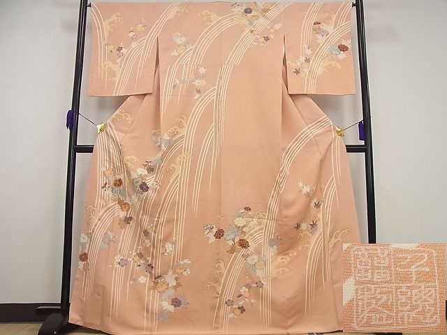 楽天市場】平和屋本店□極上 創業460年・千總 訪問着 駒刺繍 枝椿文 暈