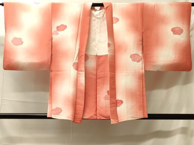 平和屋着物#羽織 地紋起こし 流水舞花文 暈し染め 正絹 逸品 CABH7101in|平和屋
