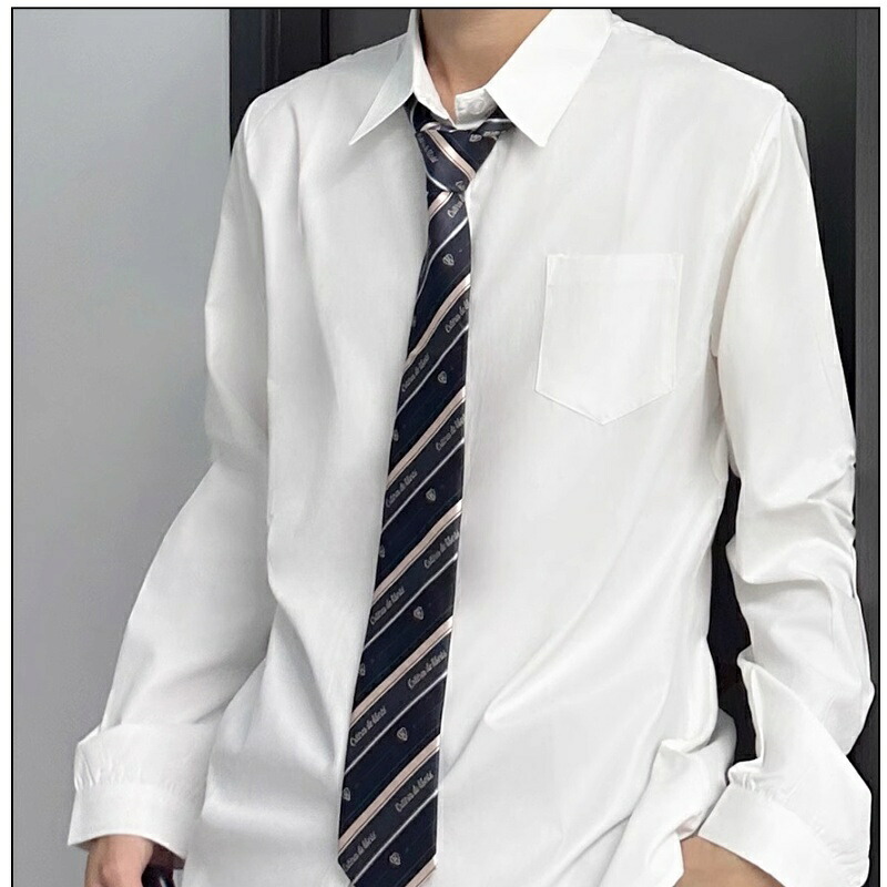 【楽天市場】スクールシャツ 学生シャツ ワイシャツ カッターシャツ Yシャツ シャツ 男子 長袖 半袖 制服 学生服 男子学生服 コットン ...