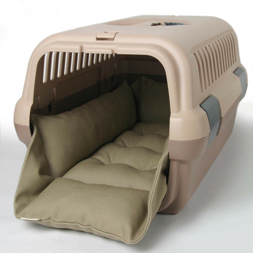 ホリホリ カミカミ 大好きちゃん用 号 帆布生地 キャリークッションベッド モカ色 Sサイズ ヘレンズ ペットベッド 犬 猫 キャンピング ペット クレートマット クレートクッション クレートベッド 噛み Studio Max Fr