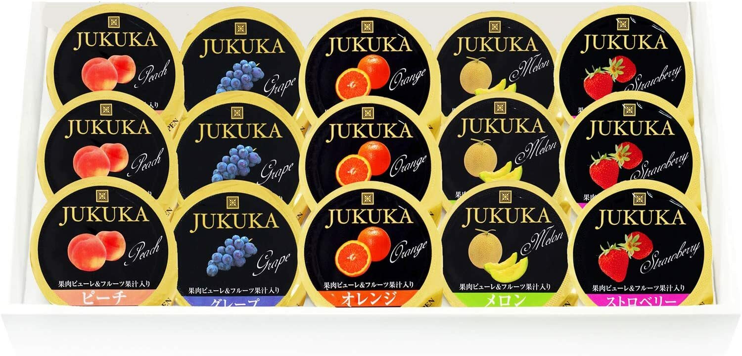【楽天市場】金澤兼六製菓 15個熟果ゼリーギフト JK15：ハローハローショップ