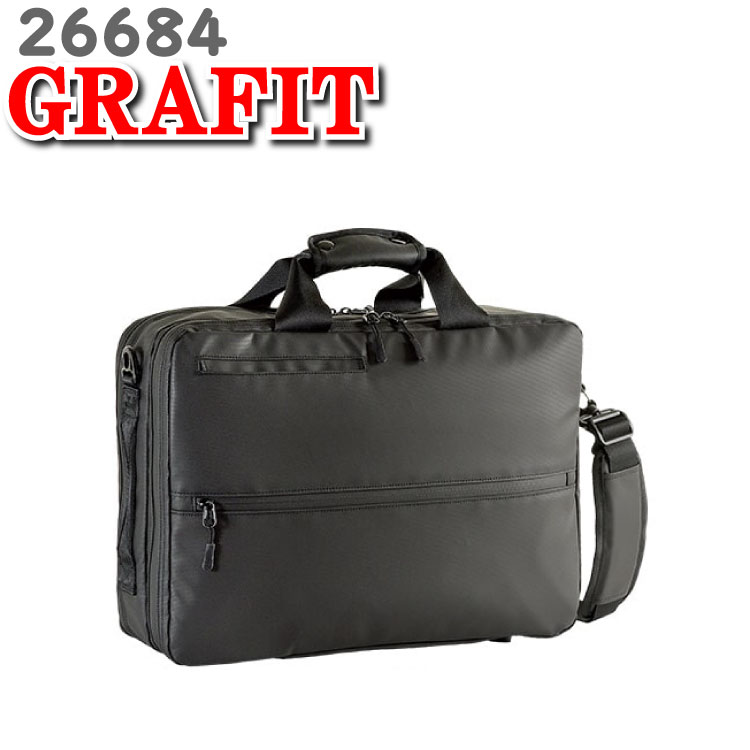 Grafit グラ合う 商標 3way 3way袋 商いバッグ ビジネスザック おしゃれ 平原カバン かばん 41cm B4 リュック 3wayビジネスバッグ Mariashirts Com