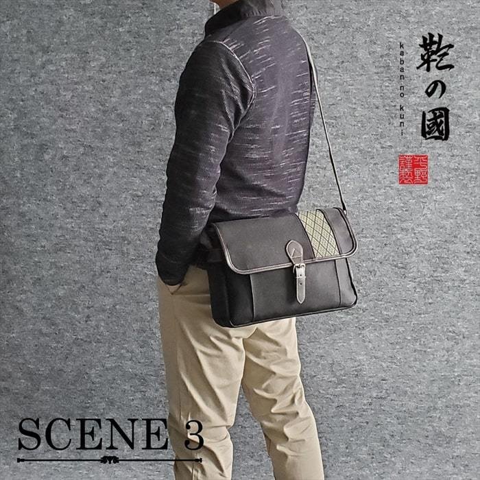 鞄の國 ショルダーバッグ 手提げバッグ カジュアル バッグ メンズ 斜めがけ ブランド 和風 010 おしゃれ 豊岡製鞄 豊岡 国産 日本製 平野鞄 かばん 鞄の国 豪華で新しい