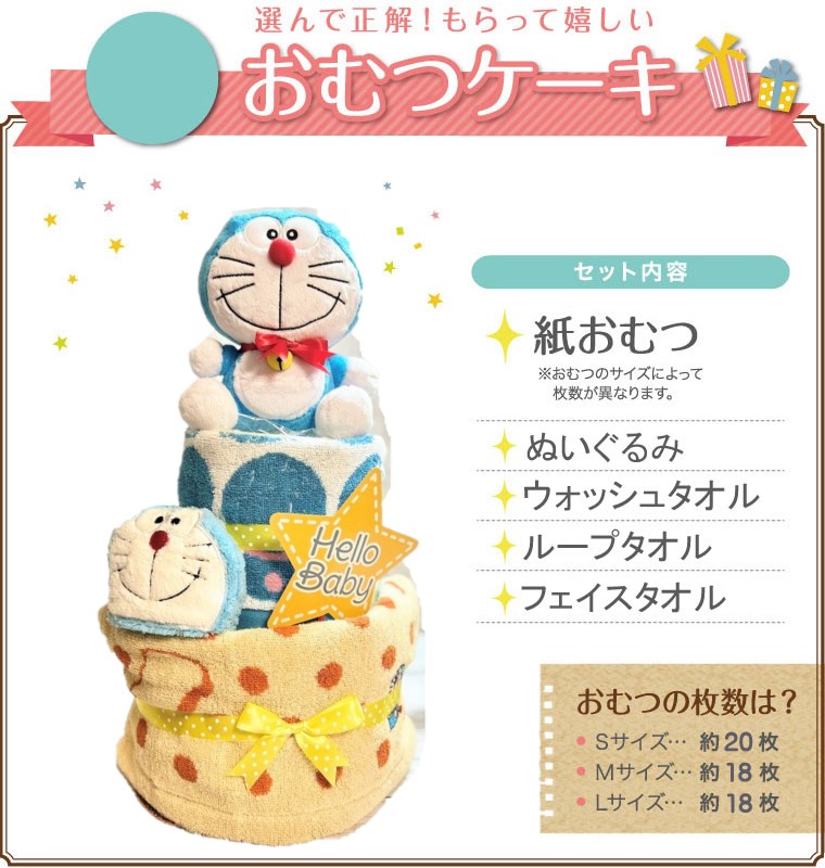 おむつケーキ ドラえもんのおむつケーキ ドラえもん Doraemon 出産祝い 名入れ ベビーギフト タオル 2段 二段 男の子 女の子 双子 パンパース Fitolab Com Br