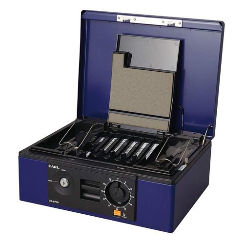 【送料無料】カール事務器 キャッシュボックス 手提金庫A4サイズ CB-8770|オフィス・エクスプレス