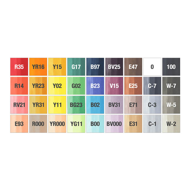 Sale 102 Off コピックチャオ Ciao スタート 36色セット ギフトに プレゼントに イラスト デザイン 塗り絵 Newschoolhistories Org