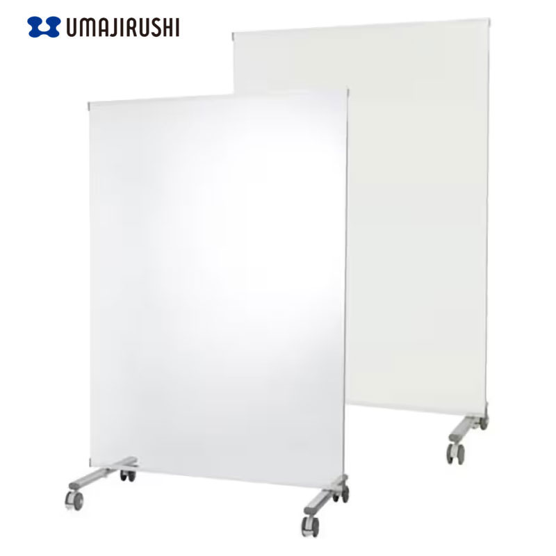 【メーカー直送品】【送料無料】PVA-4M馬印 ミラーボード スチールホワイトボード1180&times;1620ミラー 鏡 全身鏡 アルミミラー 連結可能 書き込み可 割れにくい 安全 ダンス ボクシング 試着 フィッティング 着付け 教室 授業｜オフィス・エクスプレス
