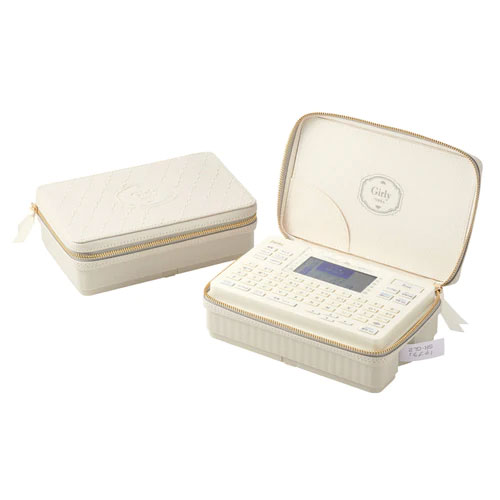 キングジム ラベルライター テプラpro ガーリークリーム Sr Gl2