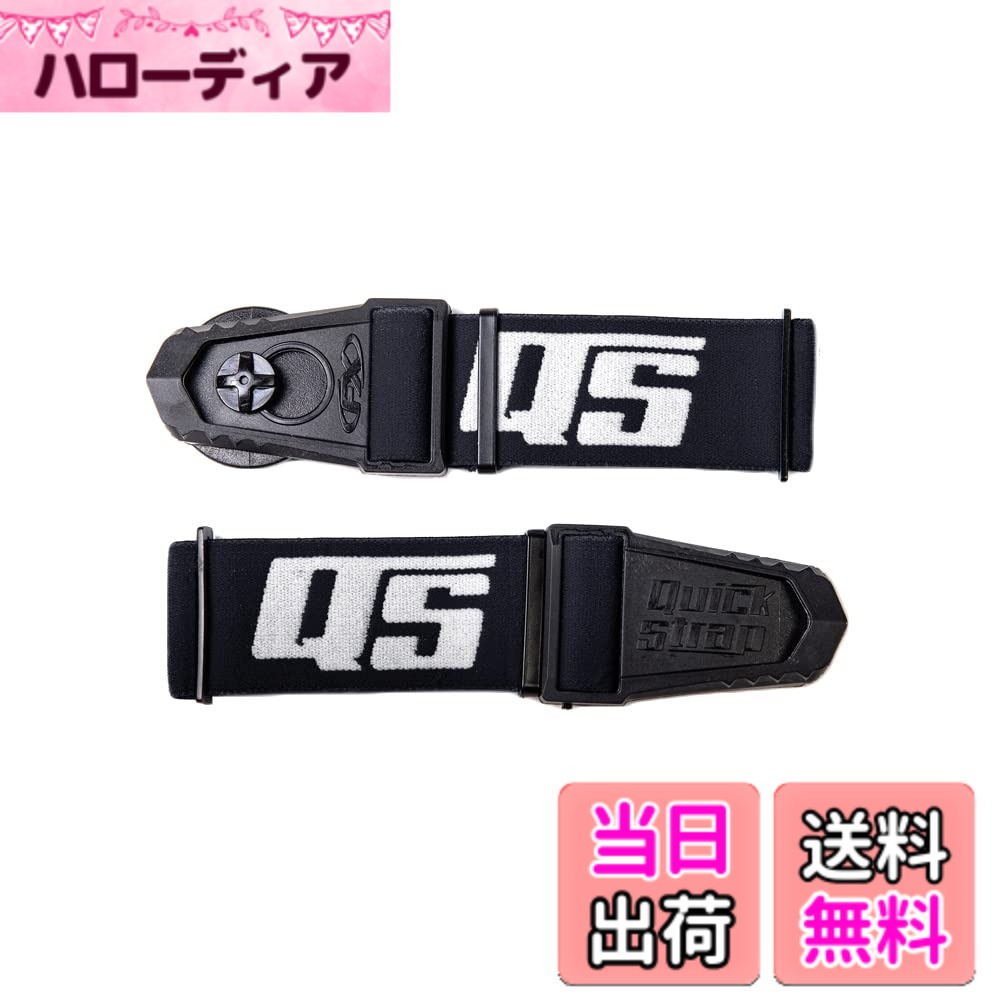 【貨物輸送無料】Roko Sports ゴーグル クイックストラップ 色：黒いこと、大きさ：Free Size