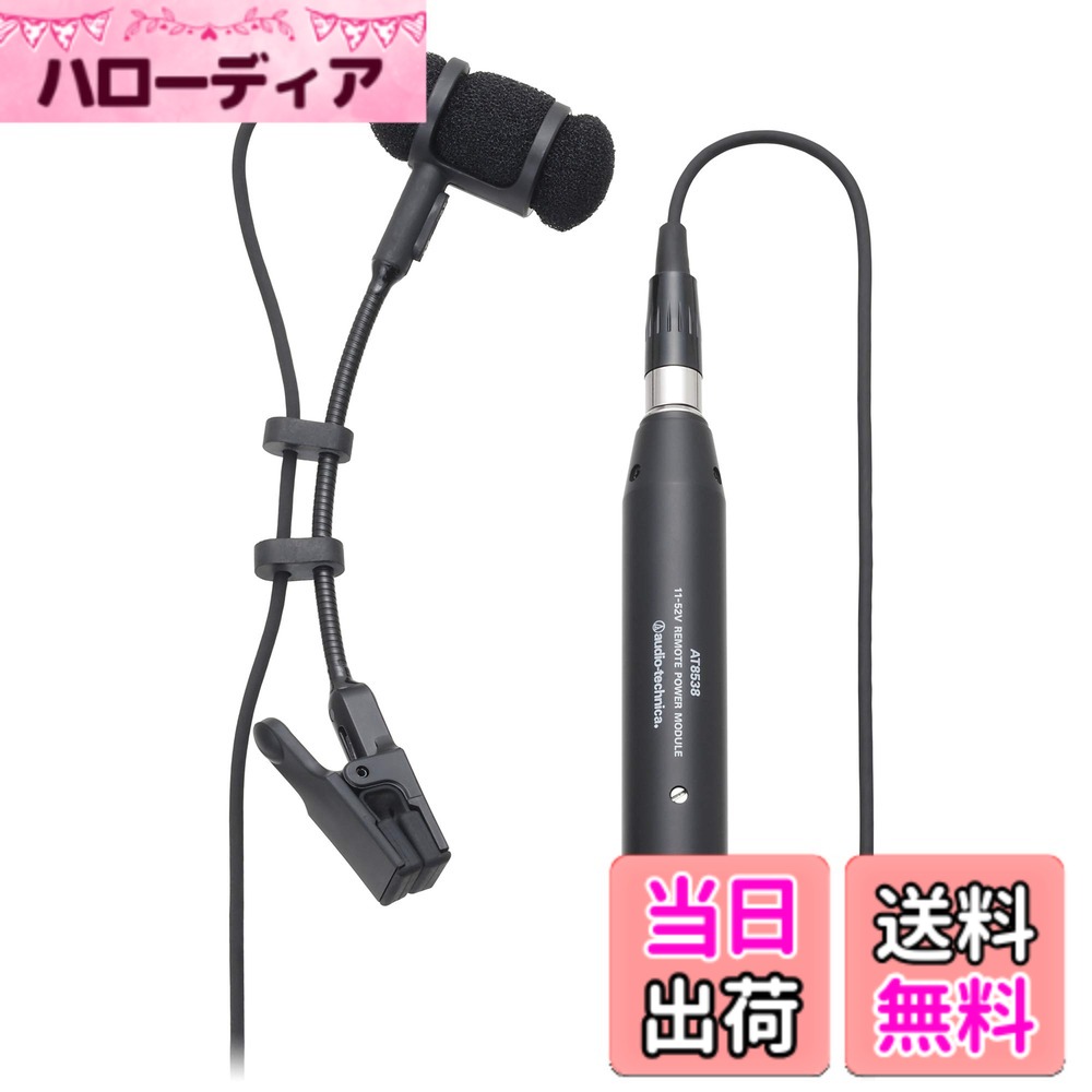 【貨物輸送無料】audio-technica コンデンサマイク PRO35 有線マイクロホン むき出し指向性 唐人笛/サクソフォン/提琴 色：黒いこと