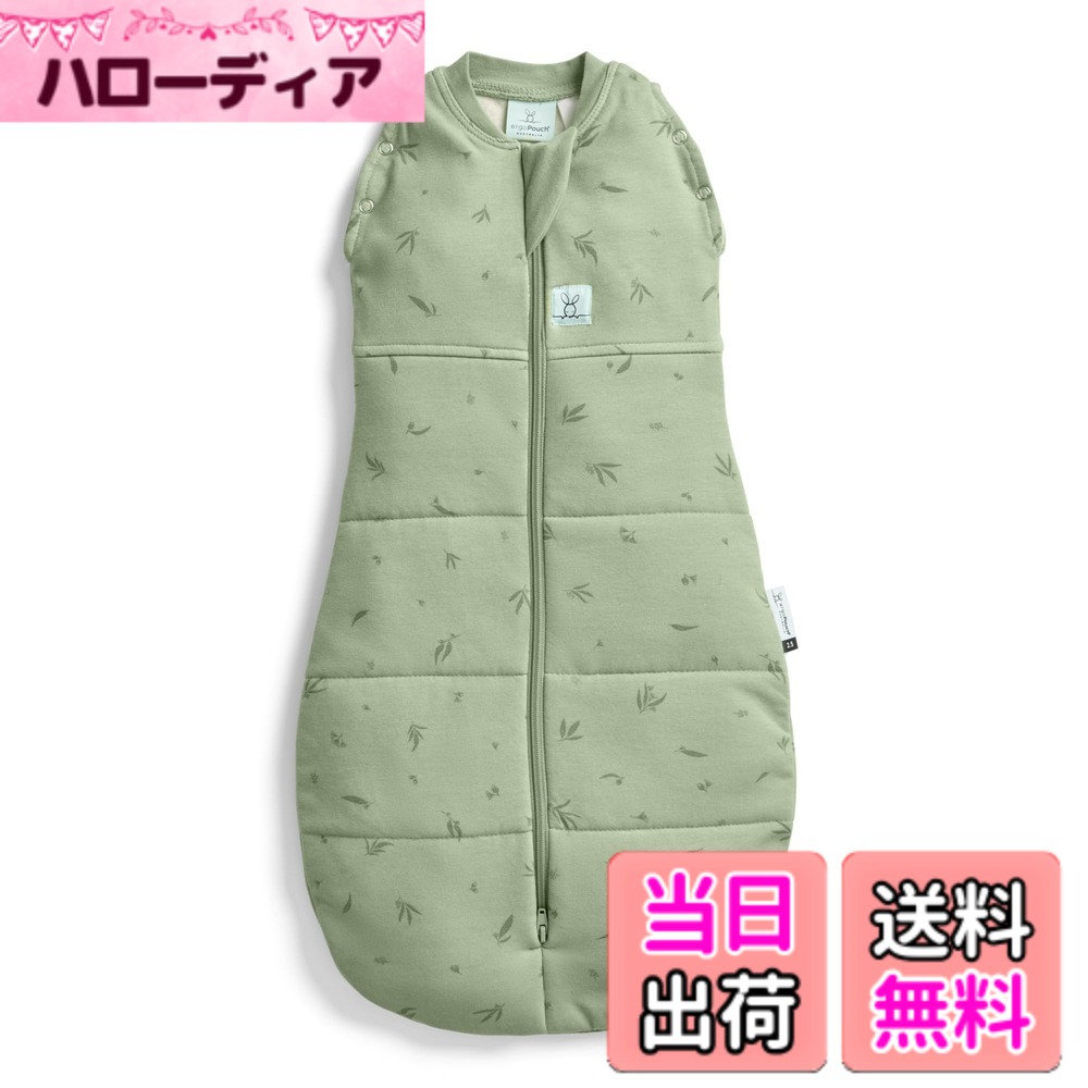 【送料無料】[ergoPouch] エルゴポーチ コクーンスワドル Cocoon Swaddle Bag 【正規品】 おくるみ 色：ウィロー、サイズ：0-3 Months