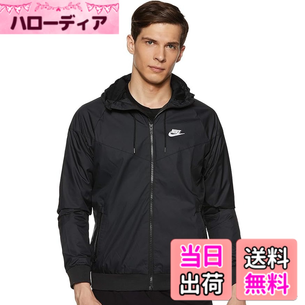 【貨物輸送無料】NIKE [ナイキ] メンズ ウィンドブレーカー 上衣 NSW HE WR ウーブン フーディ 上衣 駈けっくら御召しもの 小股走り 黒いこと 727325-010 国内置き目品 (L(胸囲97~103糎/引き合い身たけ176~185糎))
