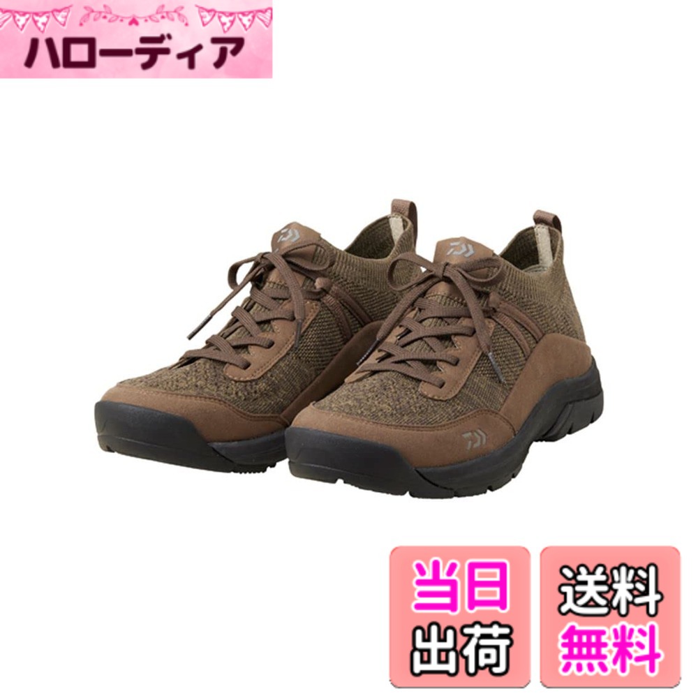 【貨物輸送無料】ダイワ(DAIWA) ニットフィッシングシューズ (防波堤模範例) DS-2101K 黒いこと/薄墨色/カーキ 24.0~29.0糎 各種 (2023年模範例) 色：カーキ、大きさ：25.5 糎