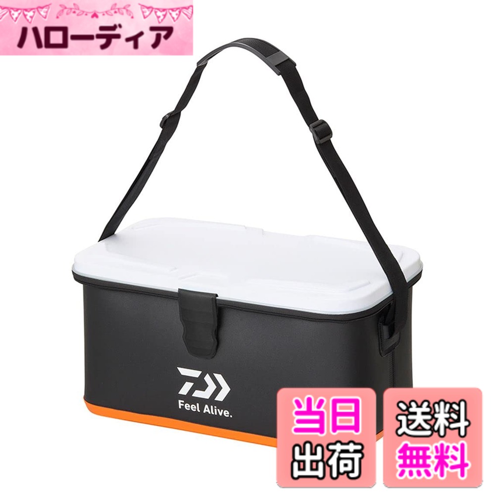 【貨物輸送無料】ダイワ(DAIWA) タックル御徒面子cS２２L（Ｋ）ＢＫ．Ｏ 色：黒いことオレンジ色、大きさ：22L