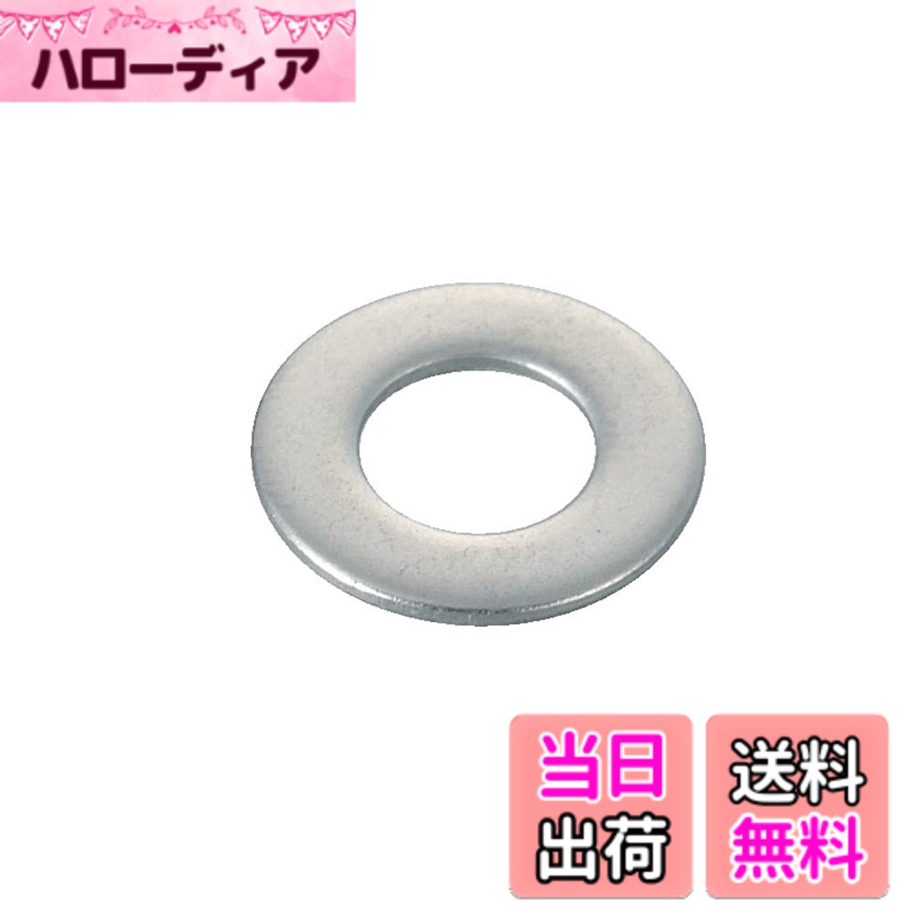【貨物輸送無料】TRUSCO(トラスコ) 平洗濯機 ステンレス鋼 大きさM20 10個入 B270020 x 10PK 【容れもの売りわたす】 大きさ：M20