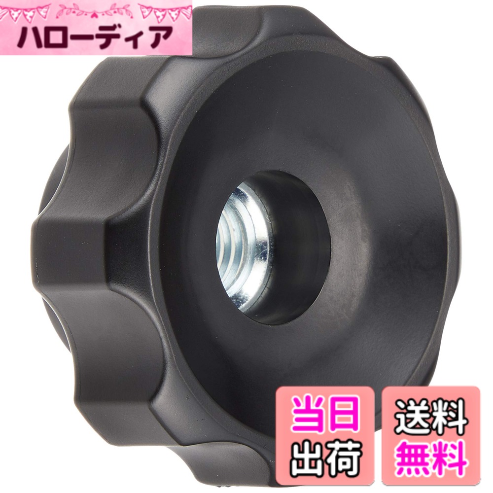 【貨物輸送無料】トラスコ中山(TRUSCO) 突きとおるノッブ中毒者 色：M12、大きさ：Φ50