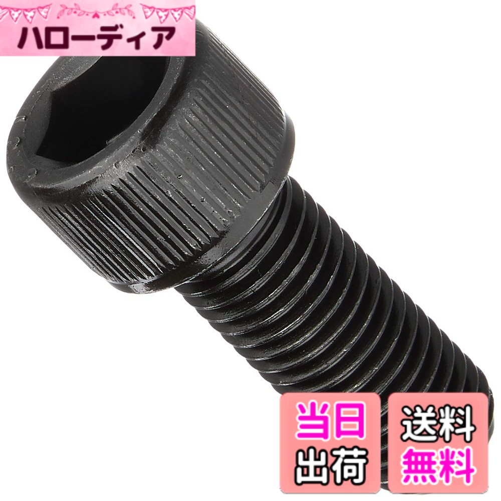 【貨物輸送無料】TRUSCO(トラスコ) 六角穴付雄捩子 黒染め 大きさ：M16x40