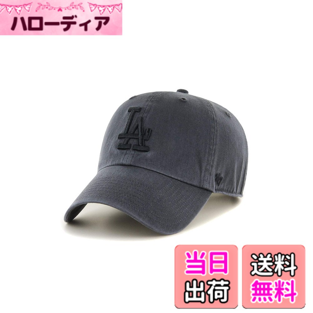 【貨物輸送無料】47 Brand アジャスタブル 旗がしら - CLEAN UP ロサンゼルス・ドジャーズ (天使の都市 Dodgers) 濃灰色 色：濃灰色、大きさ：Free Size