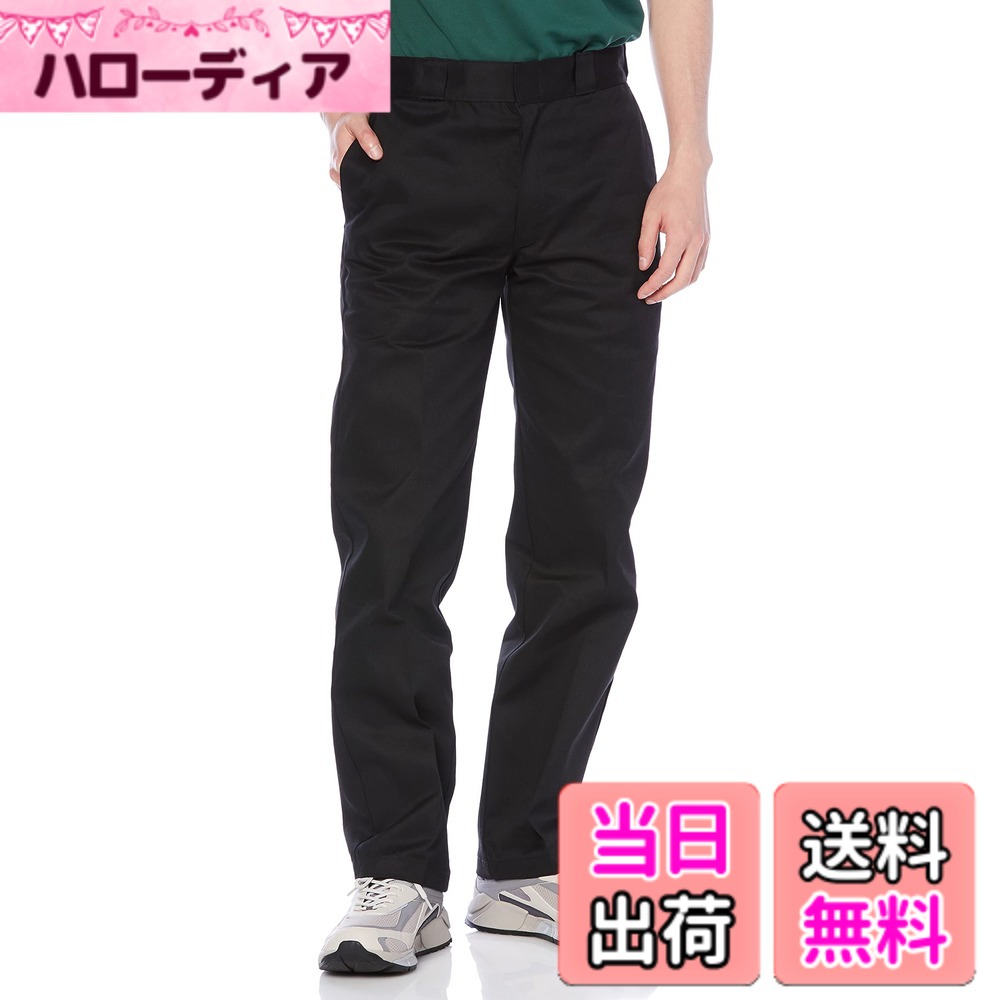 【貨物輸送無料】[Dickies] 心地よいズボン下 US874 ﾜｰｸﾊﾟﾝﾂ メンズ 色：Black(BK)、大きさ：34