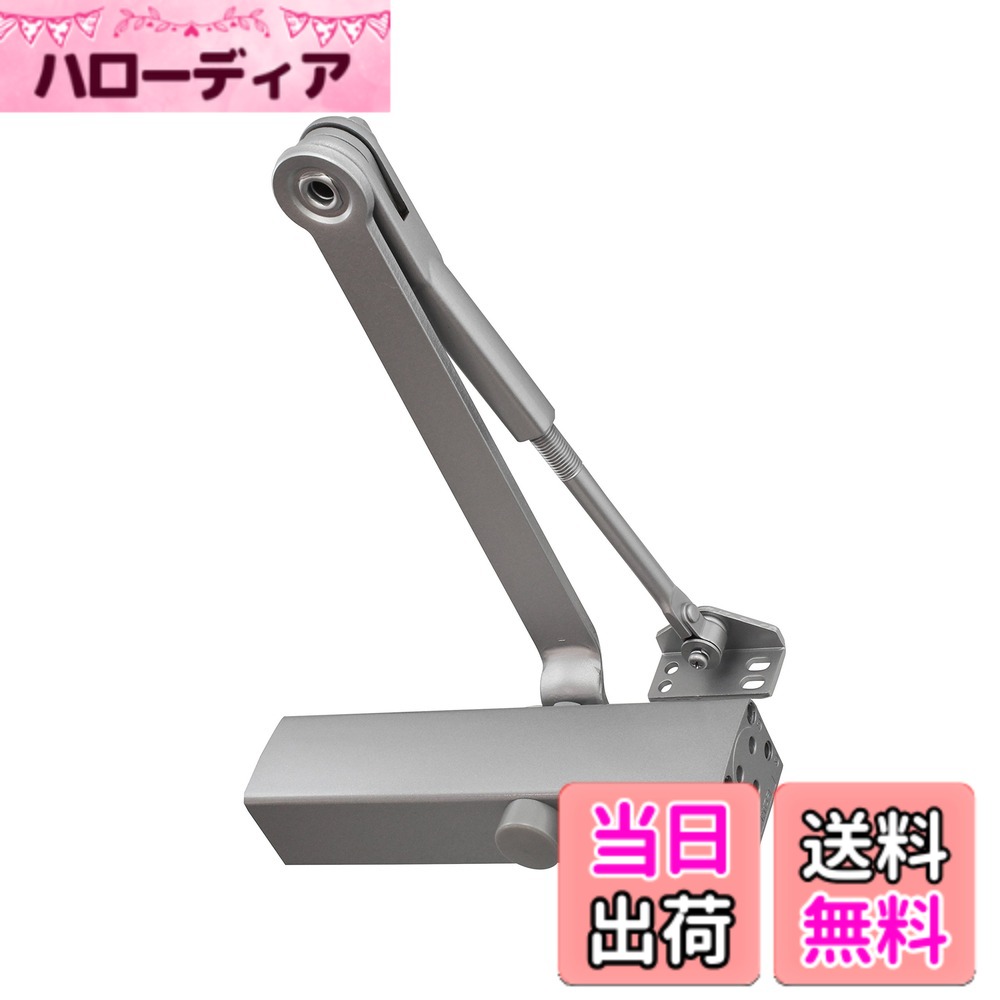 【貨物輸送無料】リョービ ドアクローザ 標準尺度型(初っ切り空間的関係:部屋の入り口を手前に引いて開く側) 取替用クローザ しろがね色 S-200つづき物 S-203 色：しろがね色
