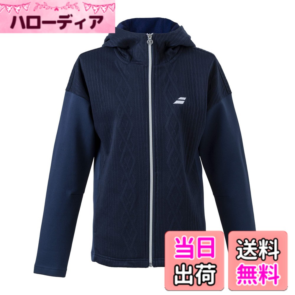 【貨物輸送無料】バボラ(Babolat) PURE SWEAT JACKETPURE SWEAT JACKETレディース 色：米国海軍(NV00)、大きさ：M