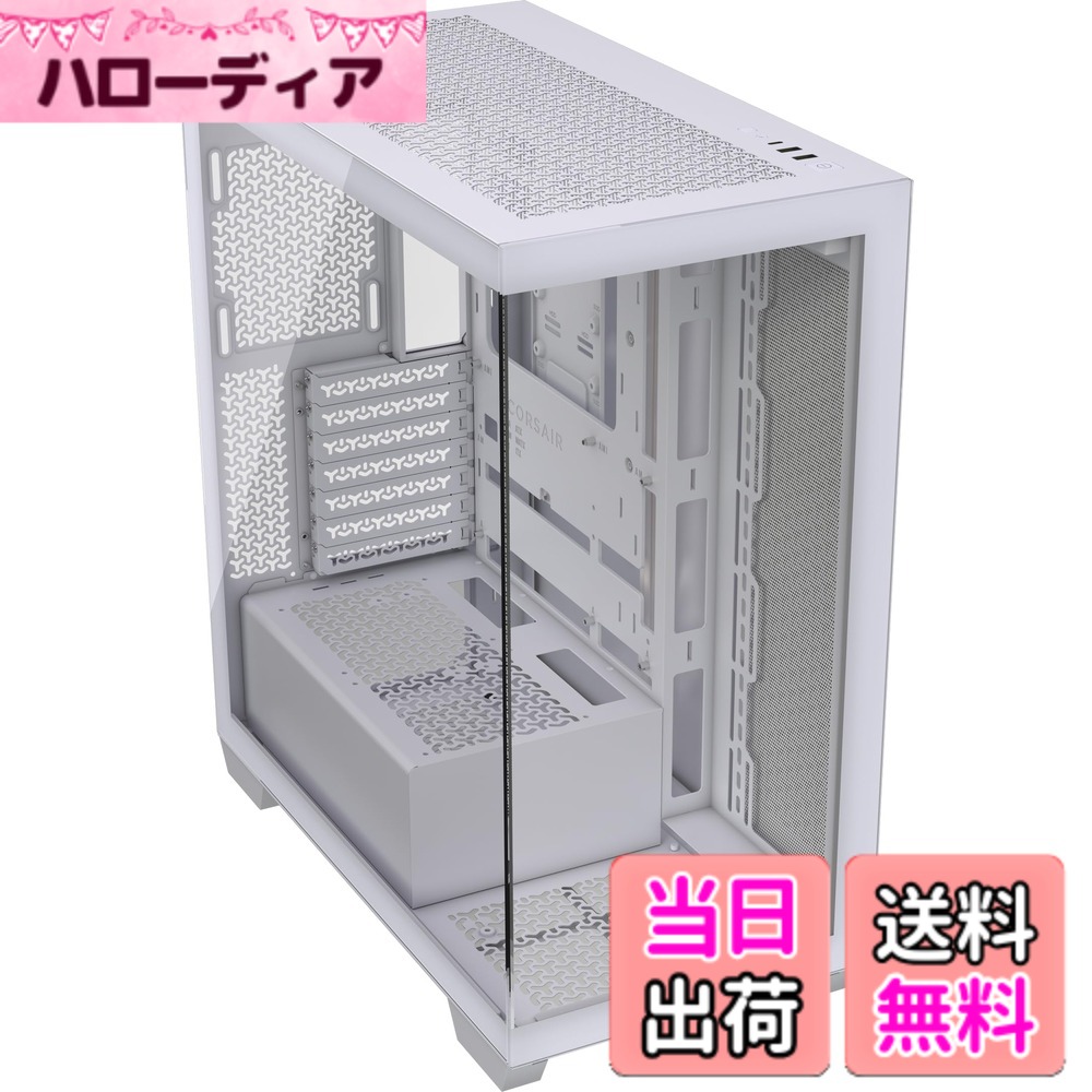 【貨物輸送無料】CORSAIR 3500X Cases 色：白いこと