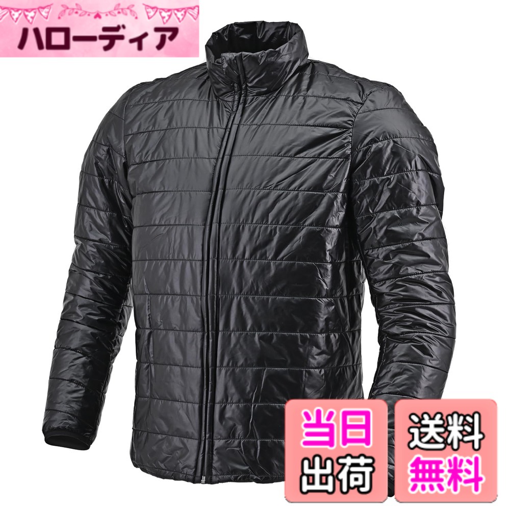 【送料無料】[デイトナ] バイク用 プロテクター インナー ウェア 秋冬 CE規格 ソフトプロテクター付属 防風 DP-006 メンズ 色：ブラック、サイズ：S