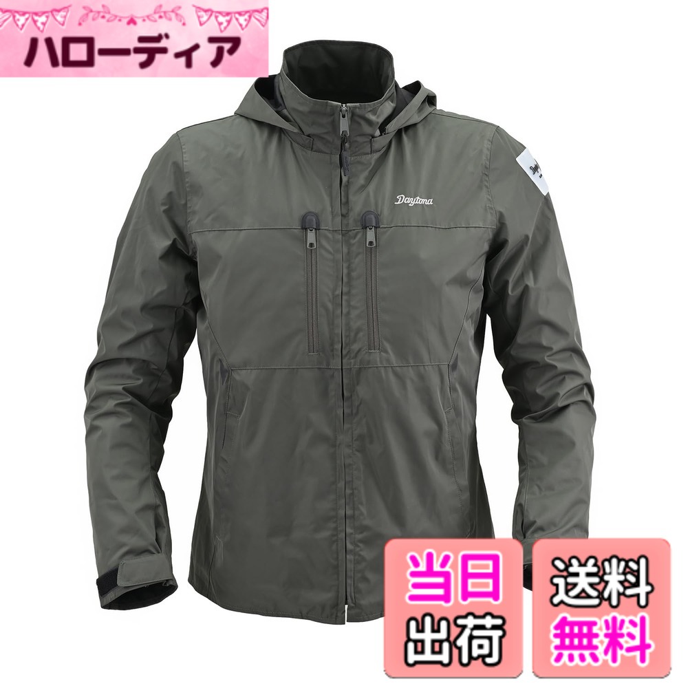 【送料無料】デイトナ(Daytona) バイク ジャケット 春秋冬 防寒 CE規格 ソフトプロテクター付属 防風 オールシーズン 色：[DJ-013]フォレストナイト、サイズ：XL