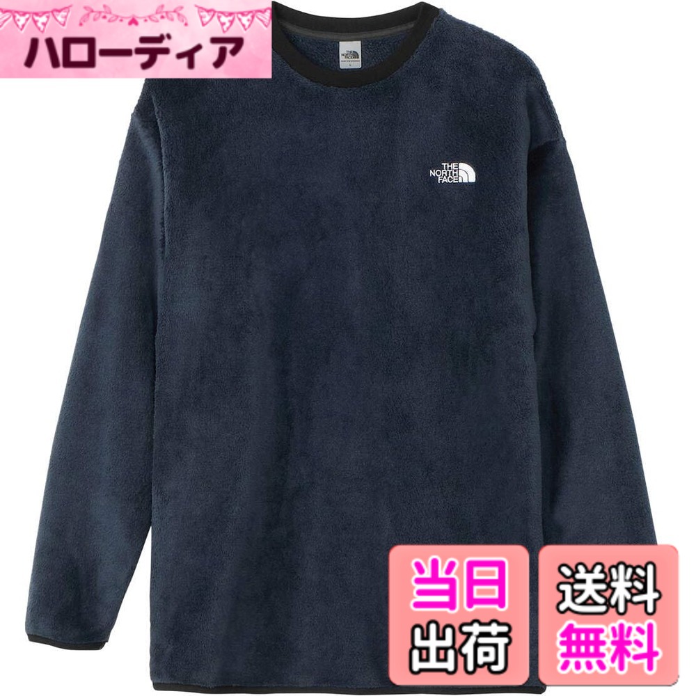 【貨物輸送無料】THE NORTH FACE(ザ・ノース・フェイス) フリース カットソーバーサミッドクルー Versa Mid Crew メンズ成年者 NA72480メンズ 色：アーバンネイビー、大きさ：M