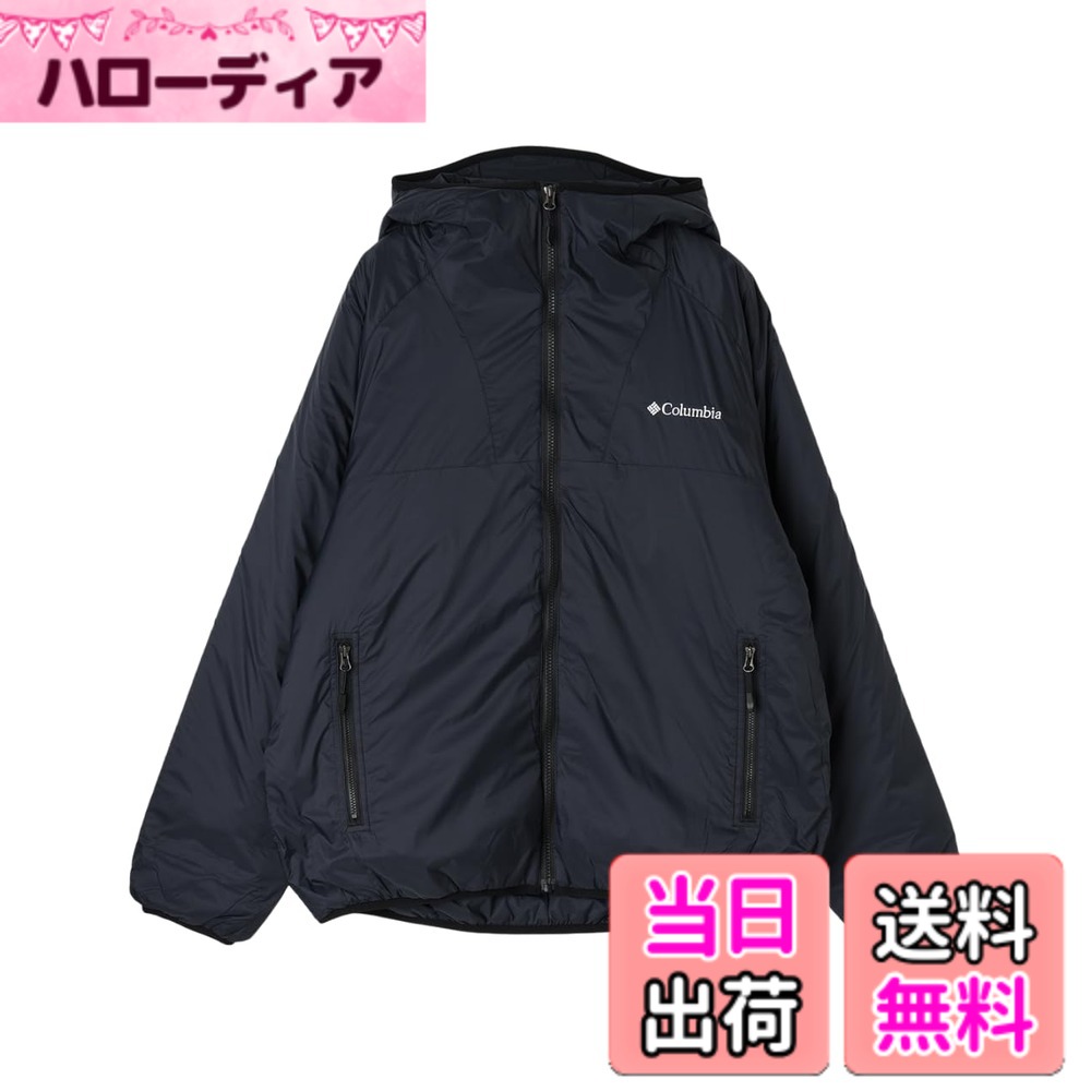 【貨物輸送無料】[コロンビア] ホープパインズフォレスト インシュレイテッド 上衣 PM1955 メンズ 色：黒いこと、大いさ：S