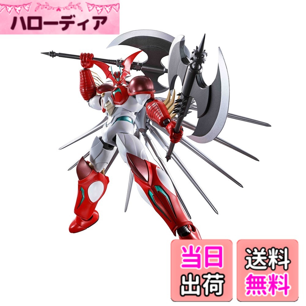 【送料無料】TAMASHII NATIONS 超合金魂 GX-99 ゲッターアーク 約190mm PVC&ABS&ダイキャスト製 塗装済み可動フィギュア 色:シルバー、サイズ:約190mm|ハローディア店