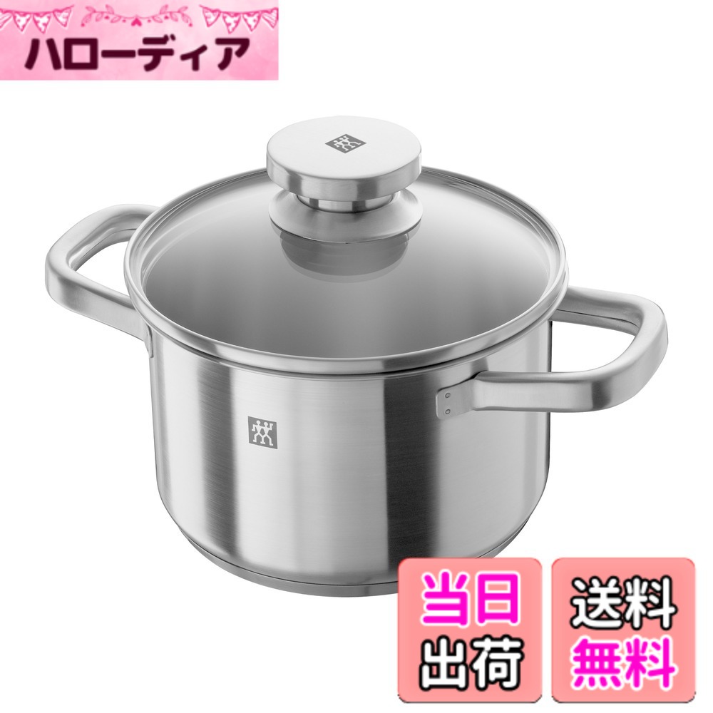 【送料無料】Zwilling ツヴィリング 「 ジョイ 」 色：シルバー、サイズ：3.5 L, 直径 20 cm