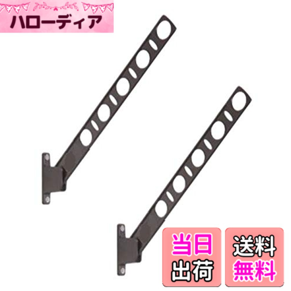 【貨物輸送無料】窓壁用物干鉄器 タカラ加工 DRY・WAVE(ドライ・ウェーブ) KAN65 1書き割り2本組 腕長さ気泡管水準器時650粍 斜上・気泡管水準器・斜下・納める4道のりモビール 色：ブロンズ、大いさ：個装大いさ:9.7x69.9x5.1糎