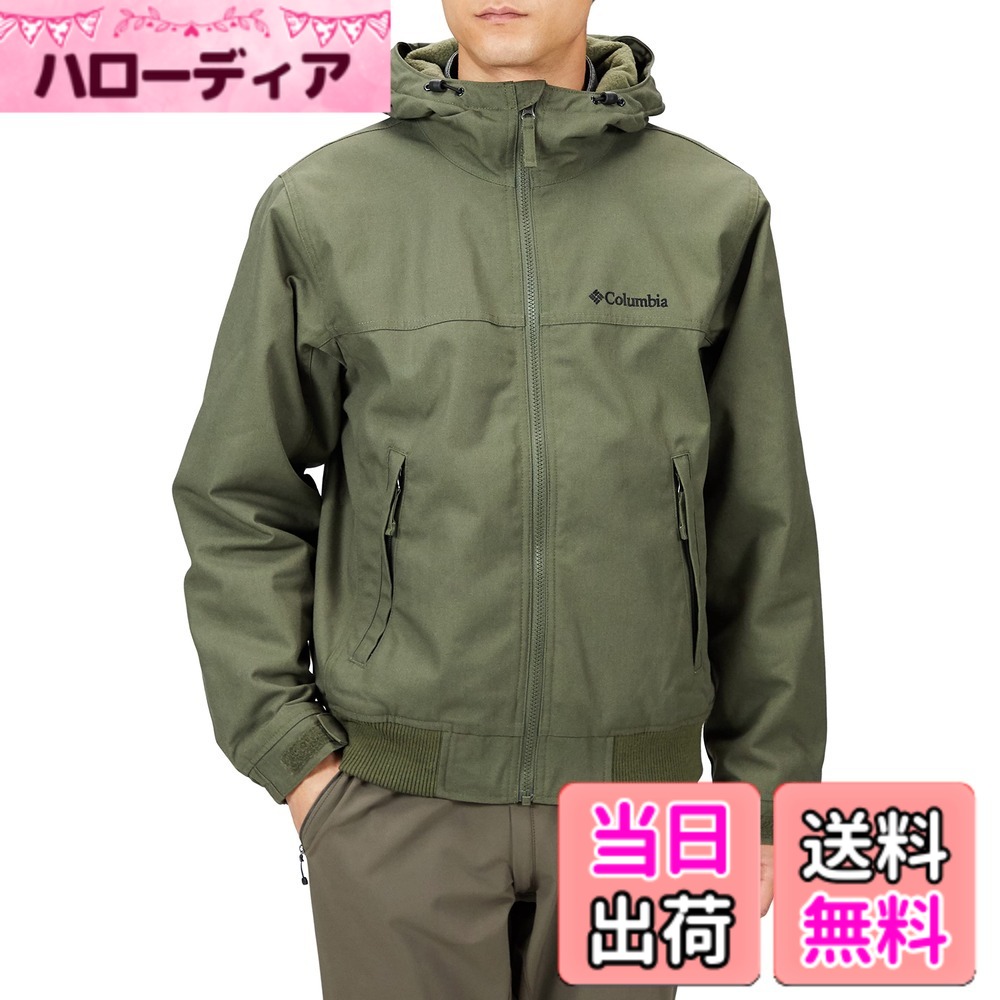 【貨物輸送無料】[コロンビア] ロマビスタ フーディー XM4292 上衣 メンズ 色：緑であること、大きさ：S