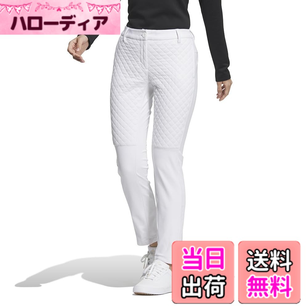 【貨物輸送無料】[アディダスゴルフ] ゴルフズボン下 COLD.RDY キルトズボン下 ジョガーパンツ メンズ 色：白いこと、大いさ：76 自転車・サイクリング-ロングパンツ-スポーツ・アウトドア
