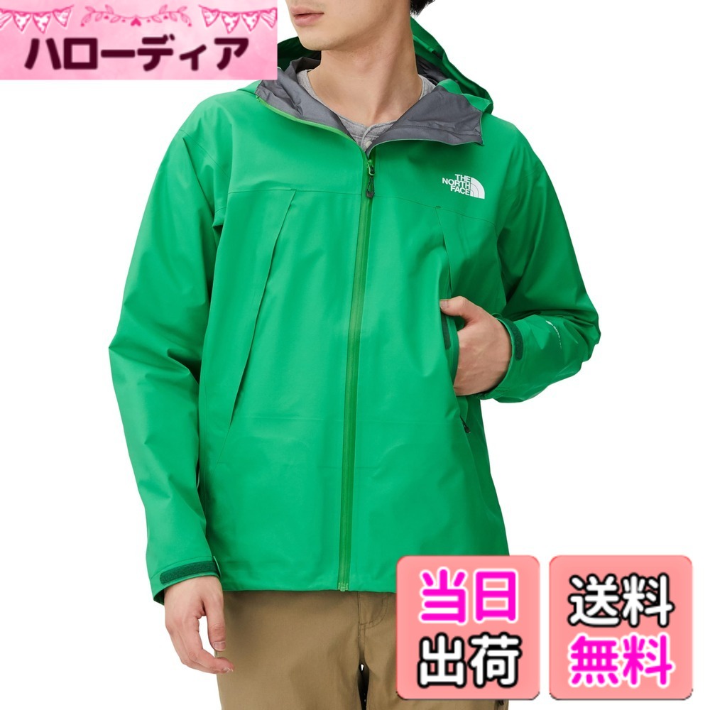 【貨物輸送無料】THE NORTH FACE(ザ・ノース・フェイス) ジャケットクライムライトジャケット Climb Light Jacket メンズ NP62303メンズ 色：【SS24】オプティックエメラルド、大いさ：2XL