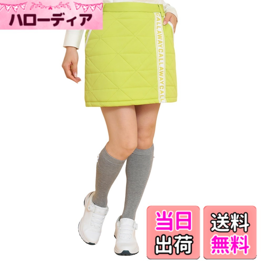 【貨物輸送無料】[キャロウェイ] レディース スコート(はやりっ子伸ばすこと:撥水溶性・透湿性・防風性) / ゴルフ / C24228209レディース 色：1130_ライトグリーン、大きさ：LL